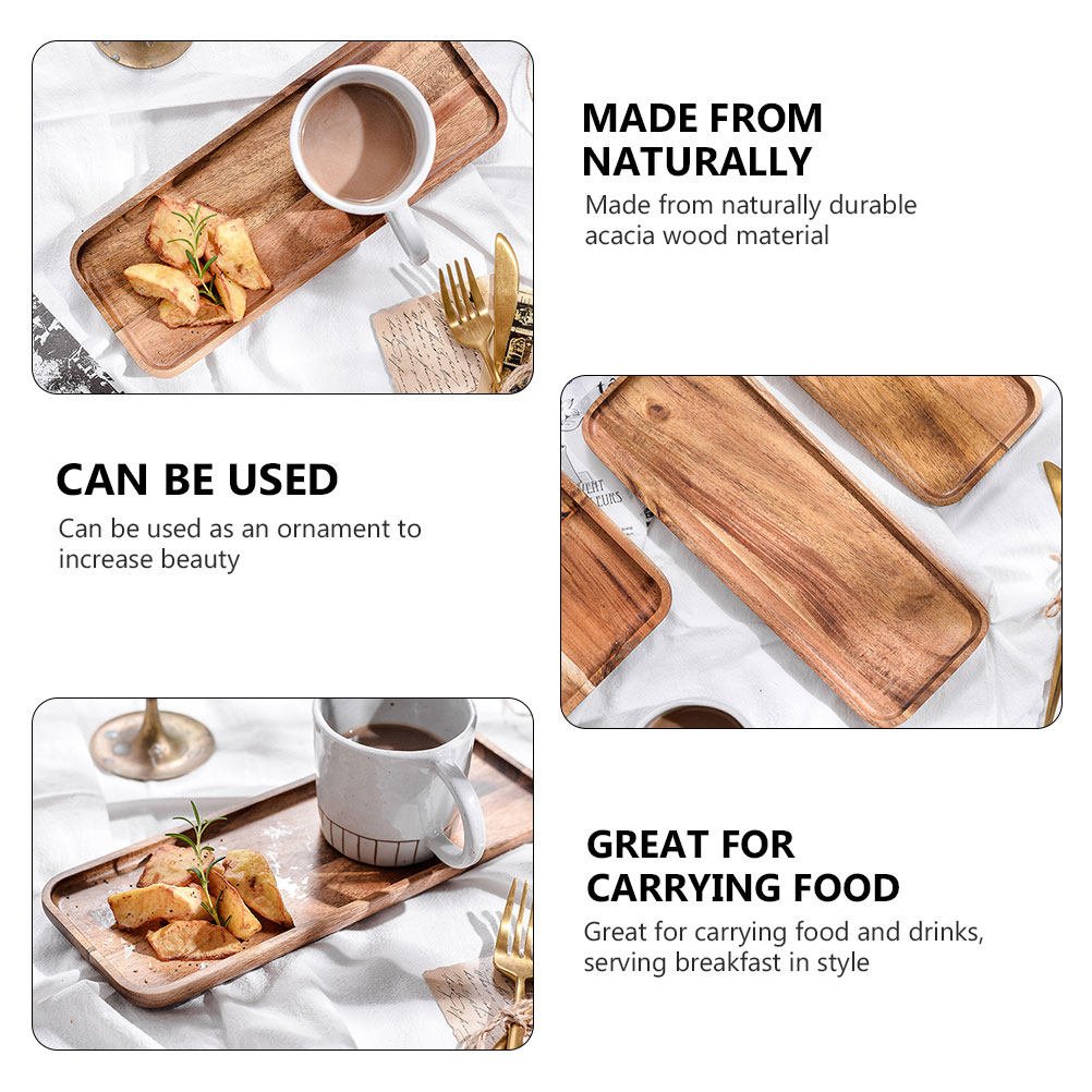 ACACIAEDGE – Acacia Wood Cutting Board for Kitchen & Serving