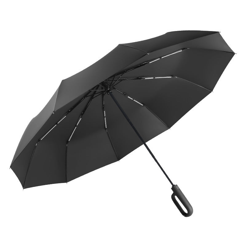 Automatic umbrella for strong winds and reliable protection
