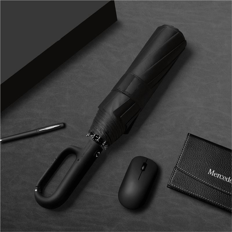 Automatic umbrella for strong winds and reliable protection