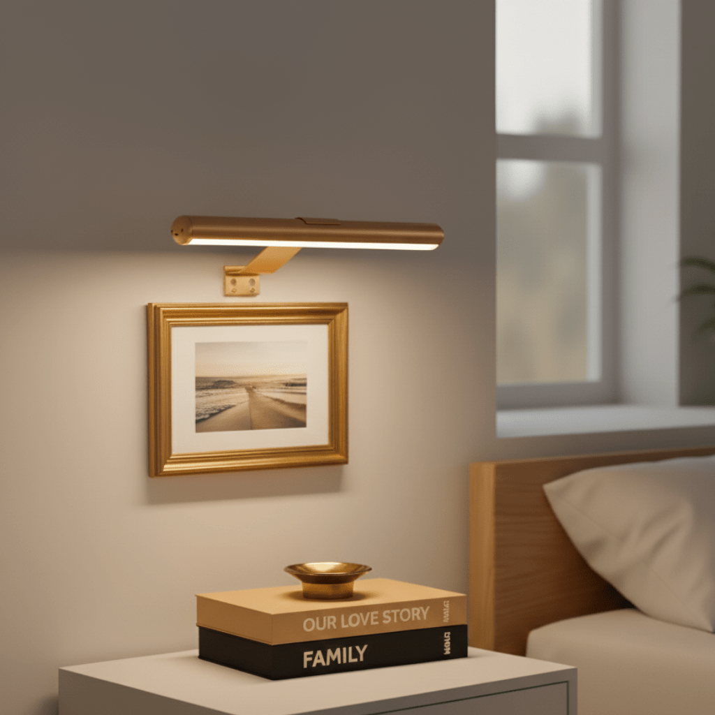ARTGLOW - Rotatable LED Wall Light – Wireless & Stylish for Any Gallery Wall