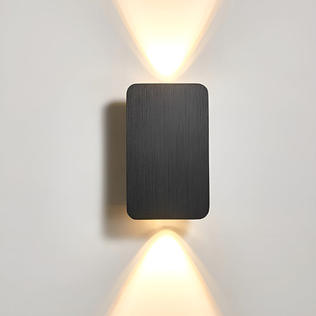 LumaGlow™ minimalistische LED-wandlamp met 3 lichtkleuren