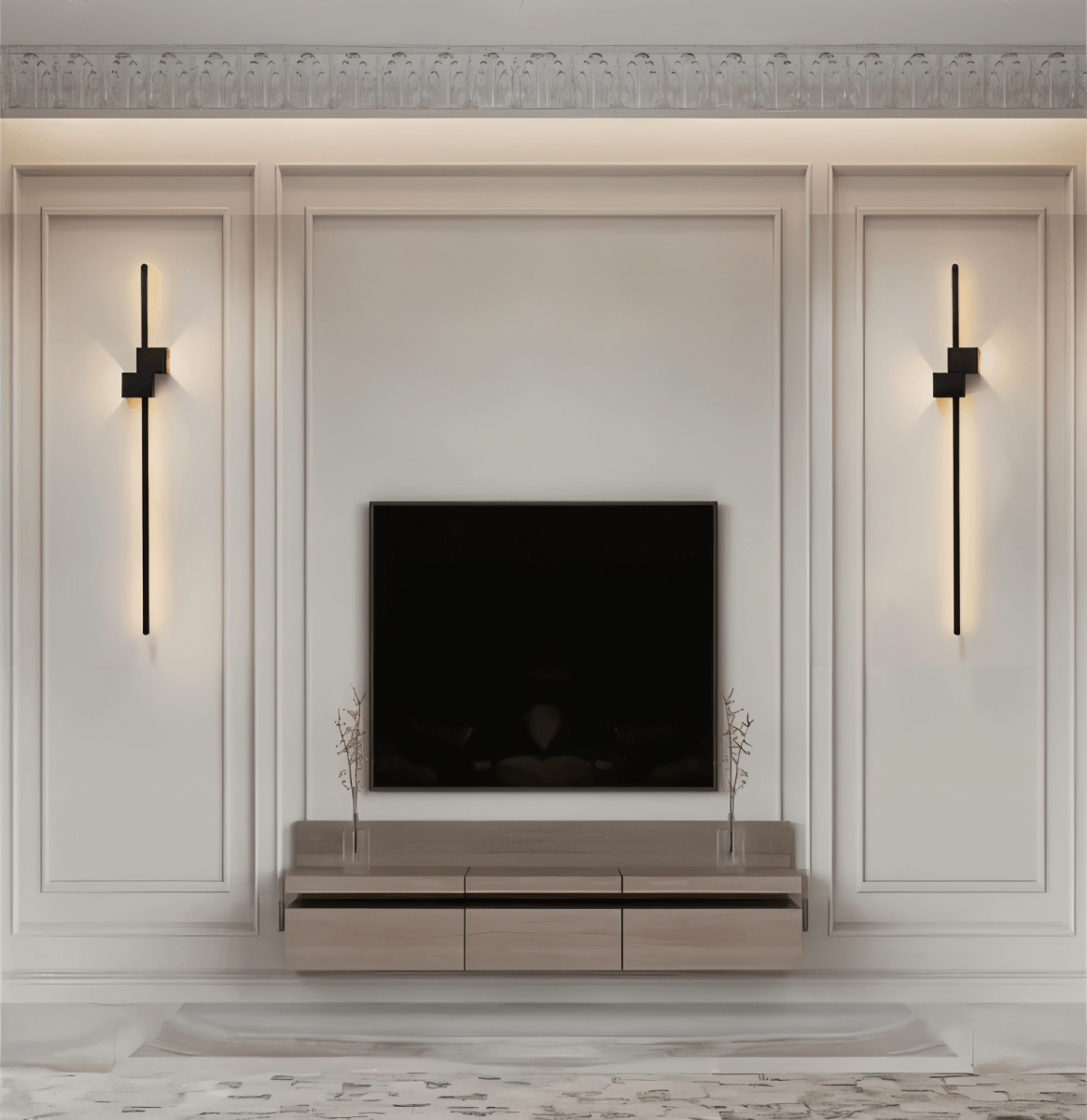 LINESTRIPE - Minimalist LED wall light for a modern ambience