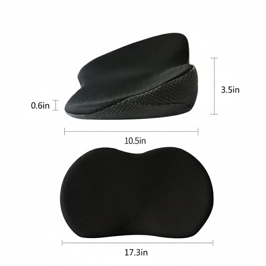NERVOLIFT – Memory Foam Car Seat Cushion for Sciatica Relief and Posture Support