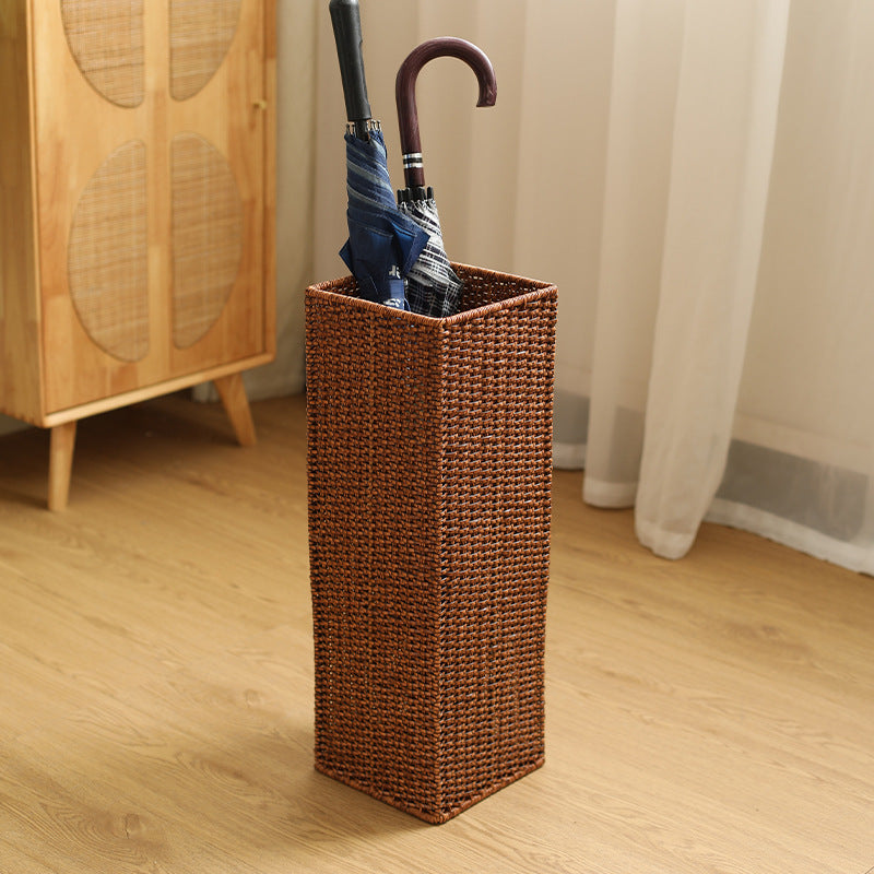 Decoratieve mand opslag vaas