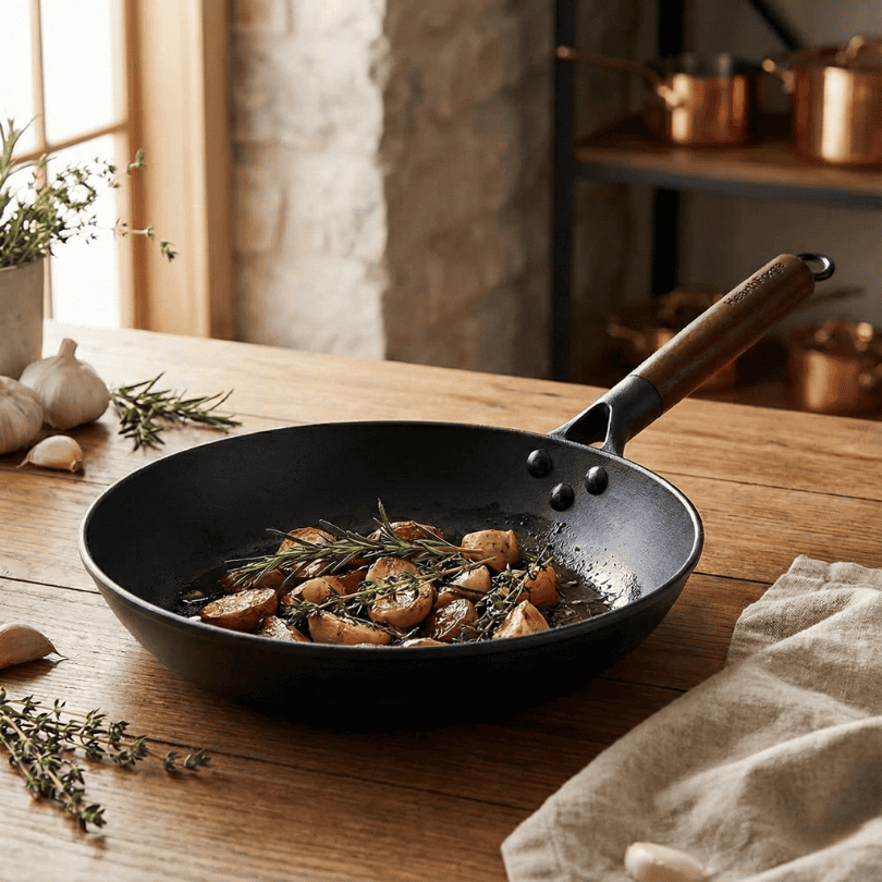 HEARTHFORGE – Aluminum Pan with Non-Stick Coating for Healthy Cooking
