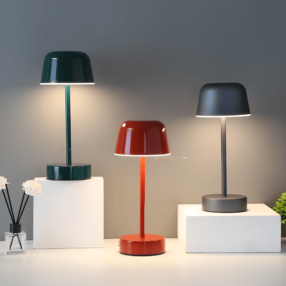 RETROLIGHT – Retro-Style LED Table Lamp, Cordless & USB Rechargeable