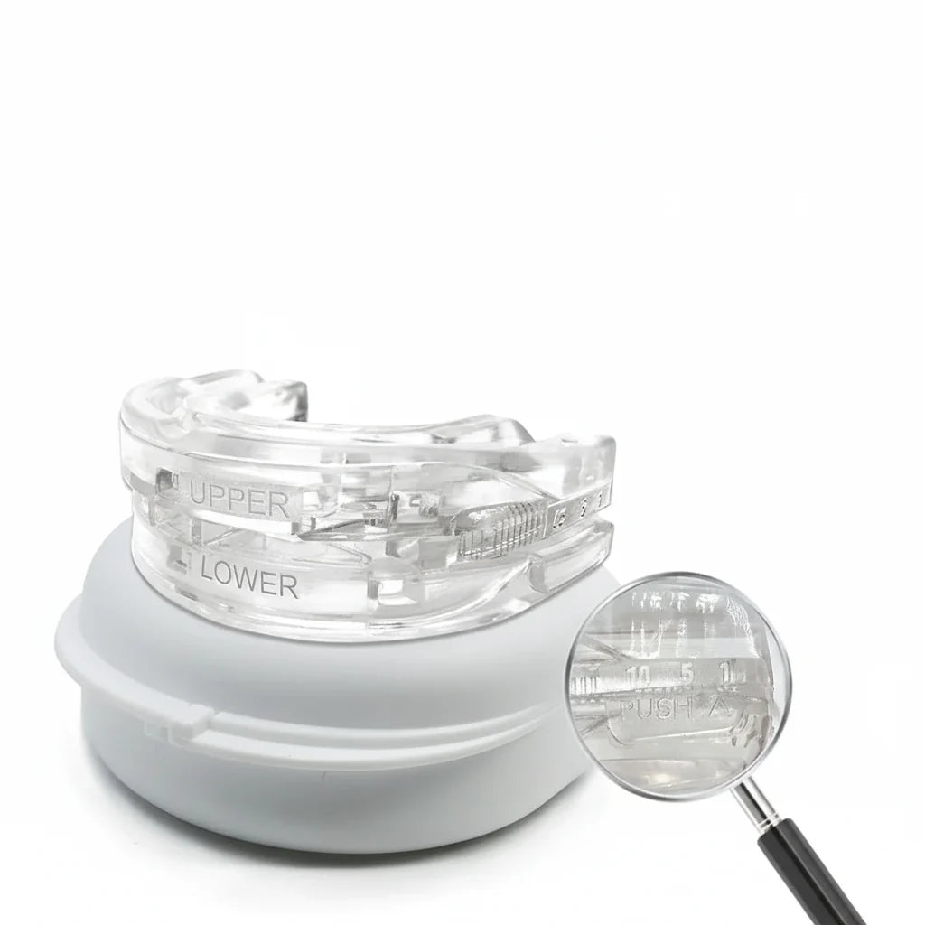 SNOREFREE PRO – Anti-Snoring Mouthpiece for Sleep Apnea & Snoring