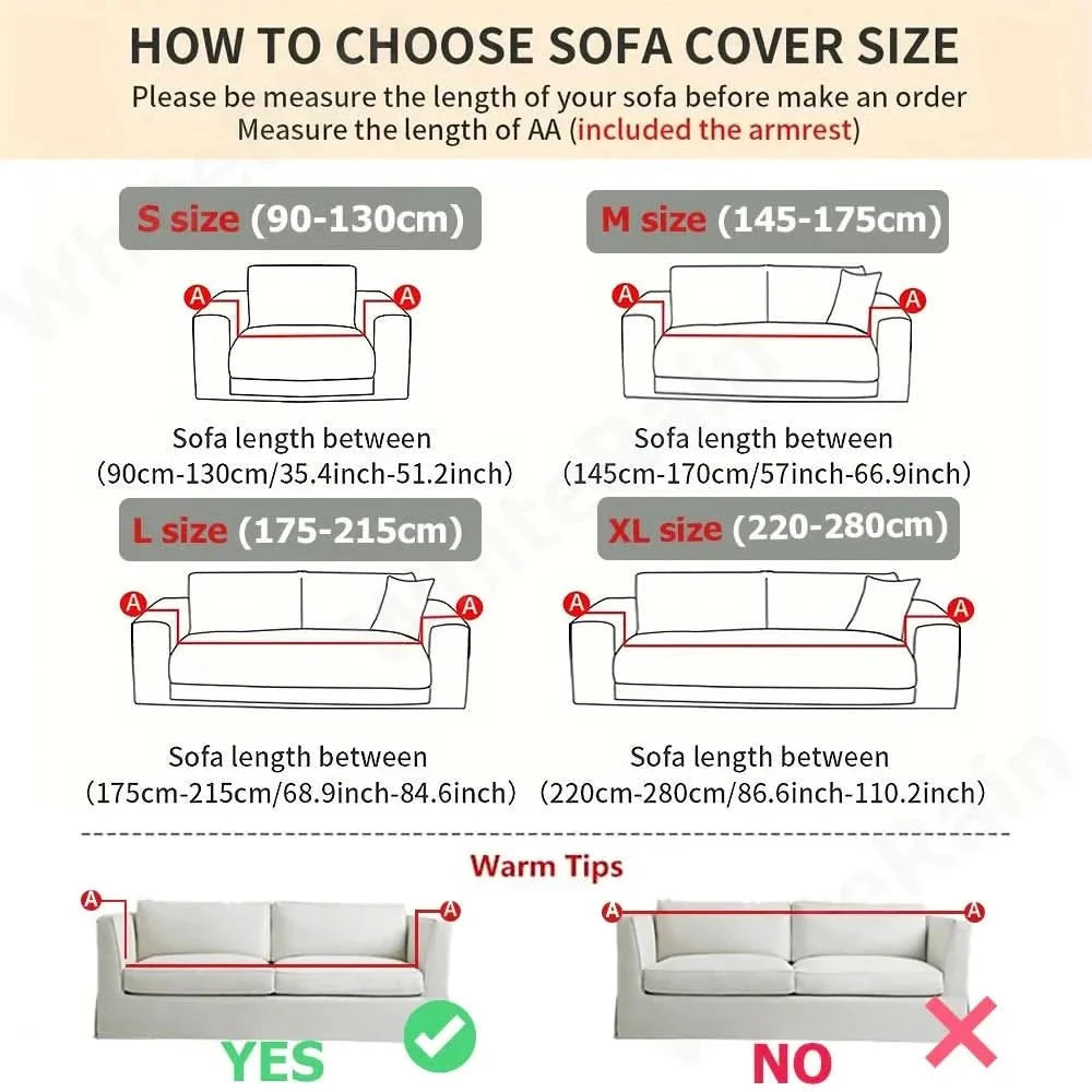 COUCHWRAP – Non-Slip & Comfortable Sofa Cover