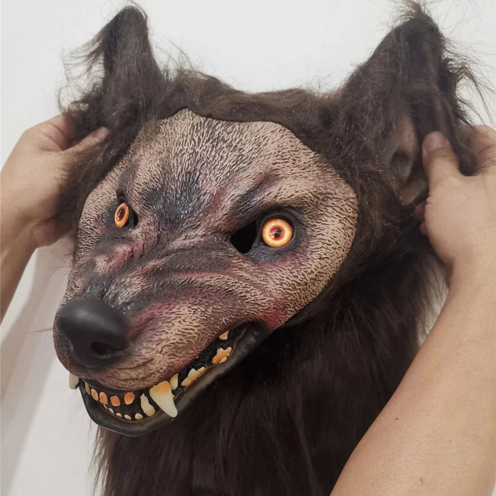MOONHOWL – Realistic Werewolf Mask for Halloween & Cosplay
