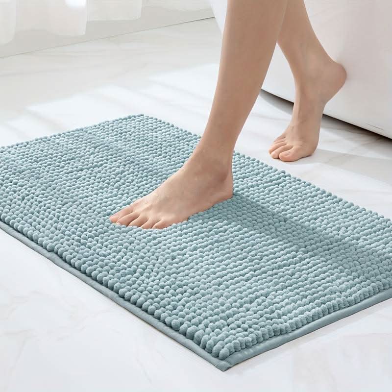 COMFORT – Chenille Bath Mat with Non-Slip Backing