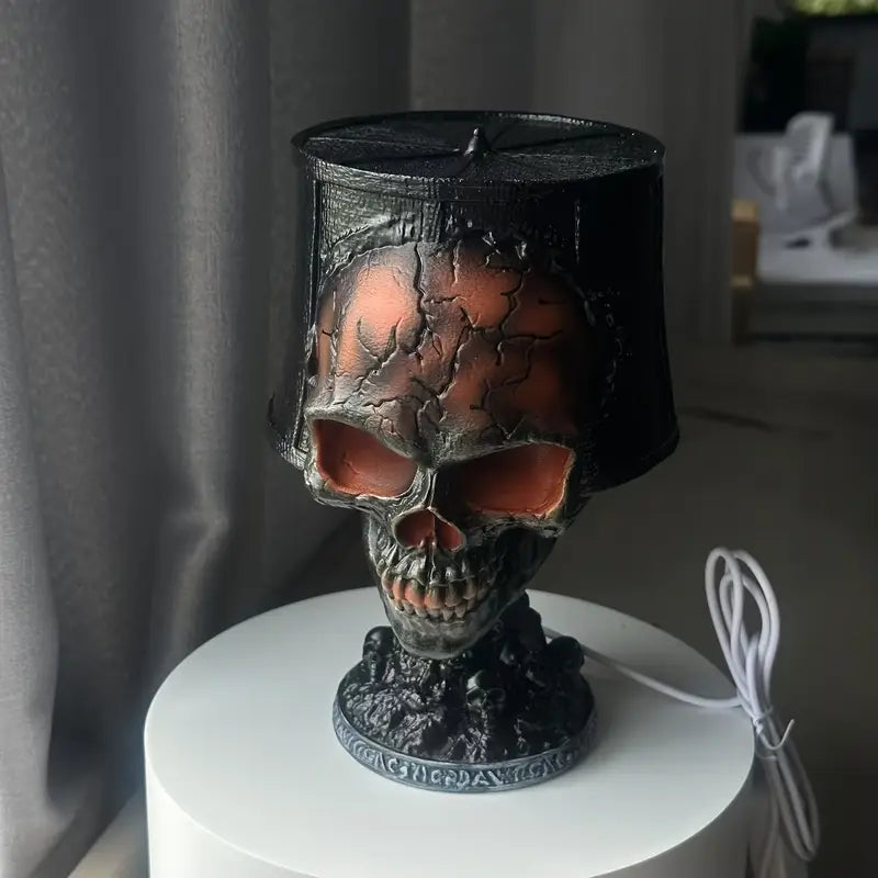 Mortis – Smeltende Skull Lava Lamp