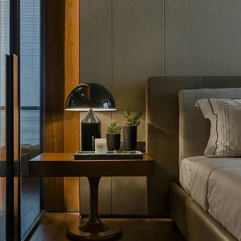 Casa Lumière Nordic Design Tafellamp - Sculpturale Vorm en Zacht Sfeervol Licht