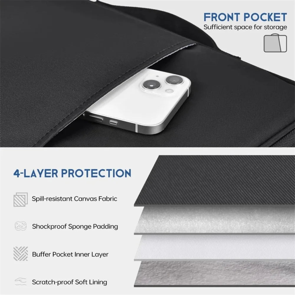 DEVICEVAULT – Waterproof Laptop Bag with Shock Protection for Everyday Use