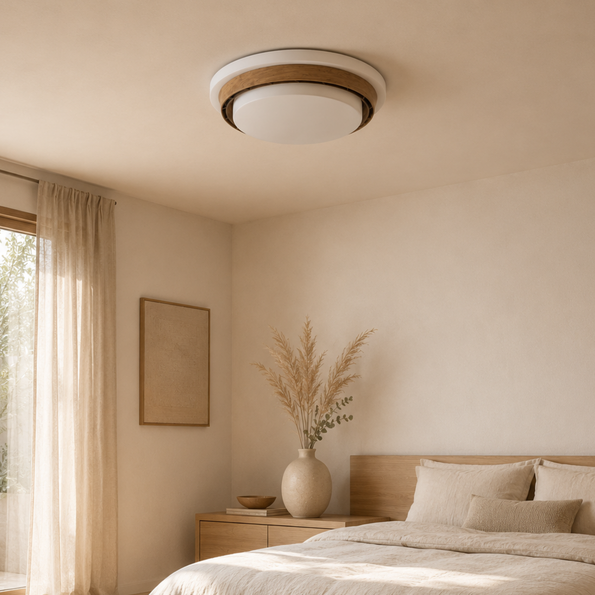 Flügellose LED Ventilator Deckenleuchte