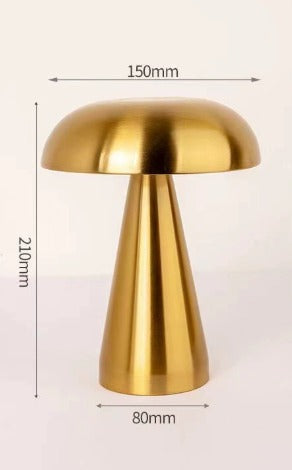 LumaGlow™ oplaadbare vintage USB-tafellamp