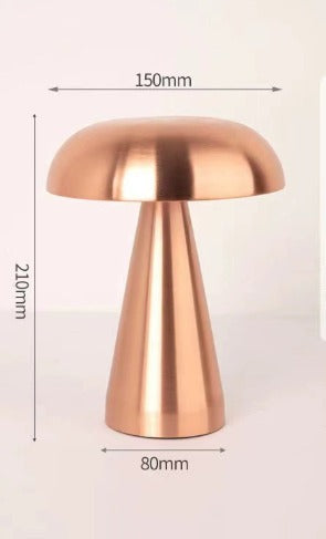 LumaGlow™ oplaadbare vintage USB-tafellamp