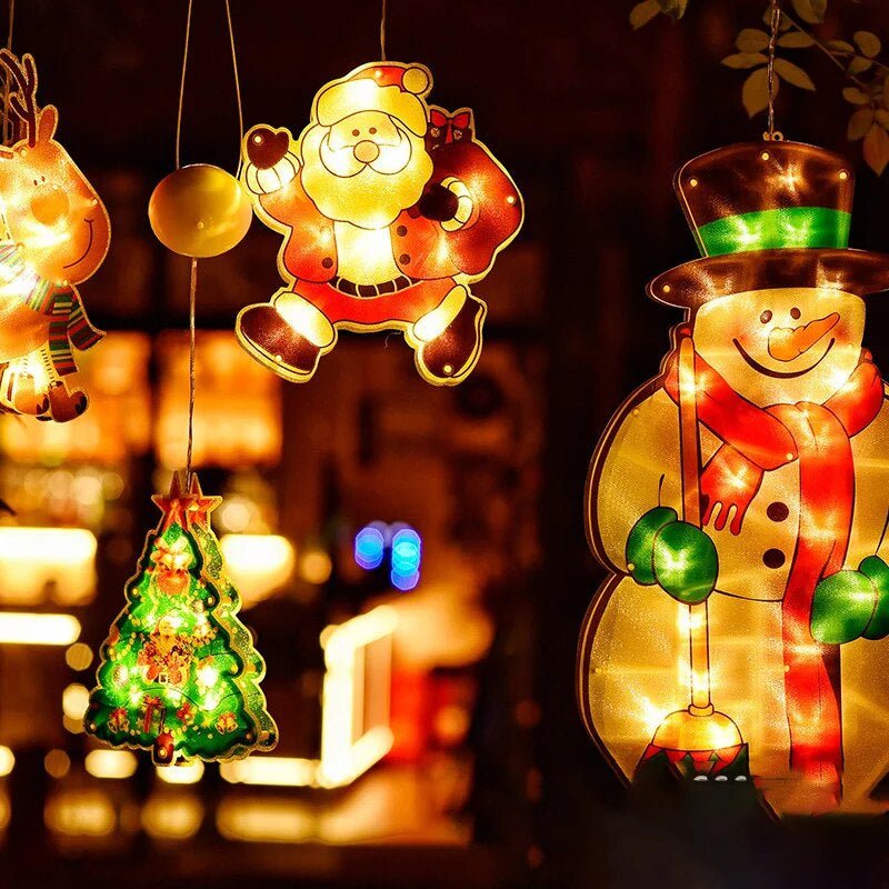 Christmas Window Lights for a Cozy Holiday Atmosphere