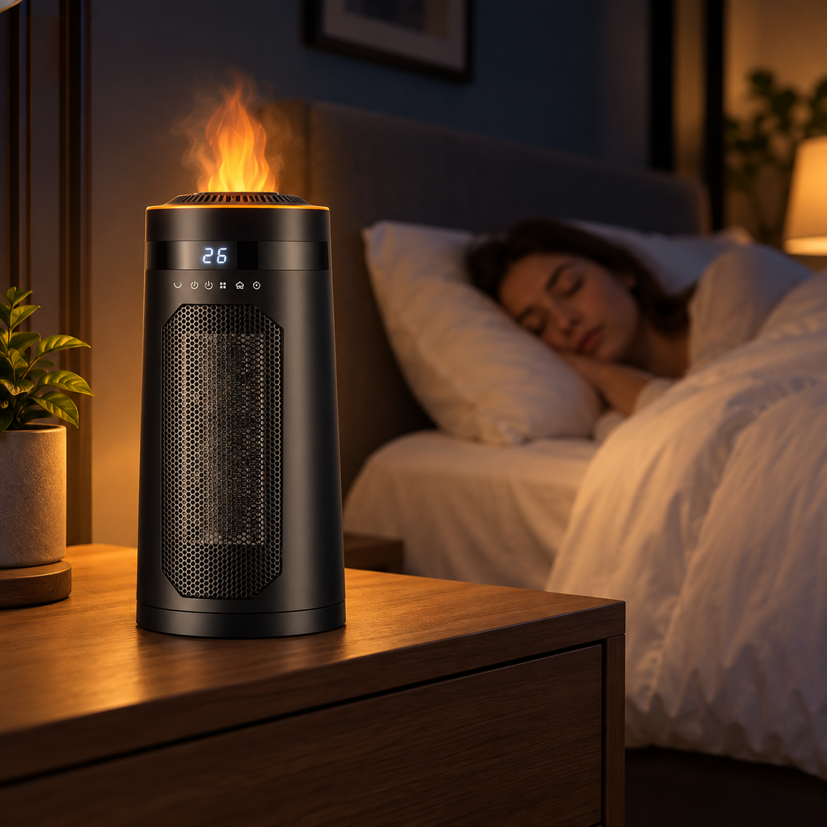 FlameHeat | Keramik Heizlüfter 1500W