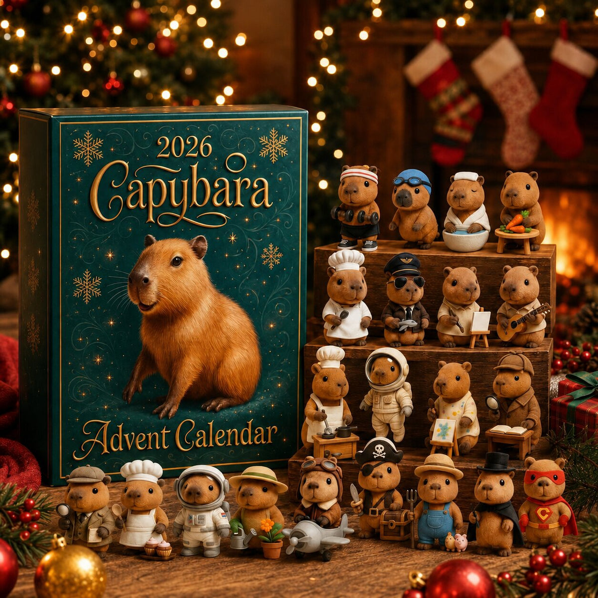 Capybara Adventskalender 2026