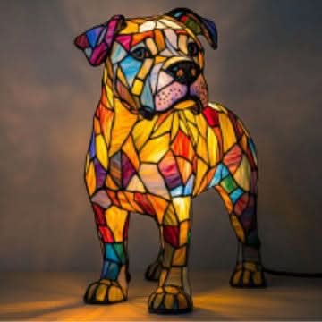 COMPANIONLIGHT – Artistieke LED Nachtlamp met Hondenrassen voor Hu decoration