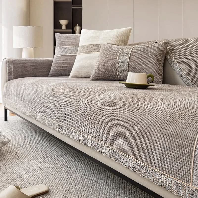 LEINENLUX Sofa Cover – Non-Slip & Stylish for Every Living Room