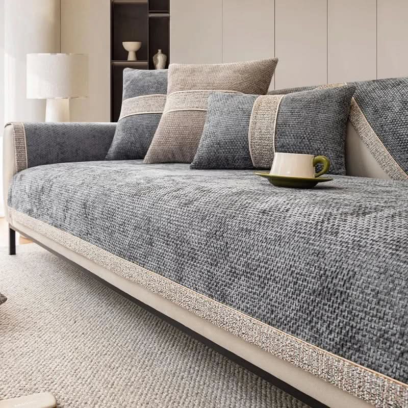 LEINENLUX Sofa Cover – Non-Slip & Stylish for Every Living Room
