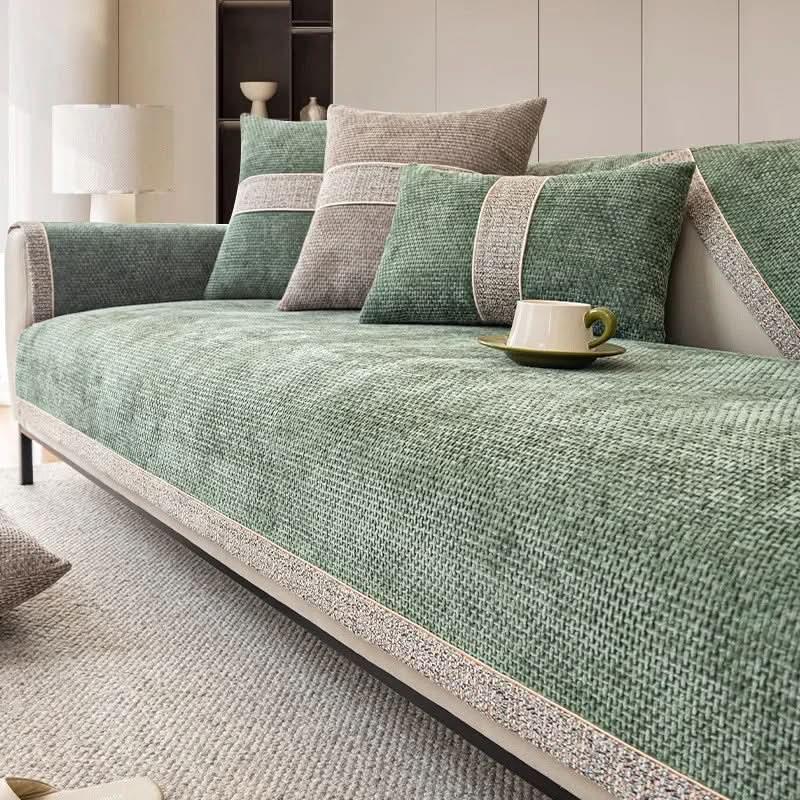 LEINENLUX Sofa Cover – Non-Slip & Stylish for Every Living Room