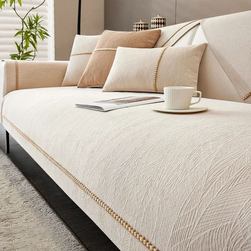 LEINENLUX Sofa Cover – Non-Slip & Stylish for Every Living Room