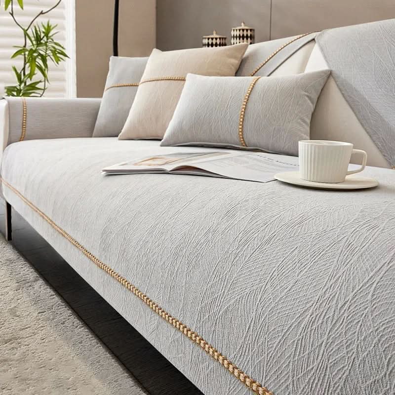 LEINENLUX Sofa Cover – Non-Slip & Stylish for Every Living Room