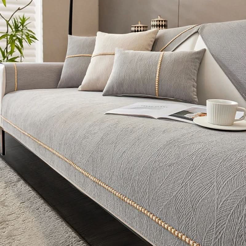 LEINENLUX Sofa Cover – Non-Slip & Stylish for Every Living Room