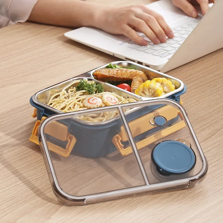 Insulated Lunch Container Compact Leak-Proof Meal Storage