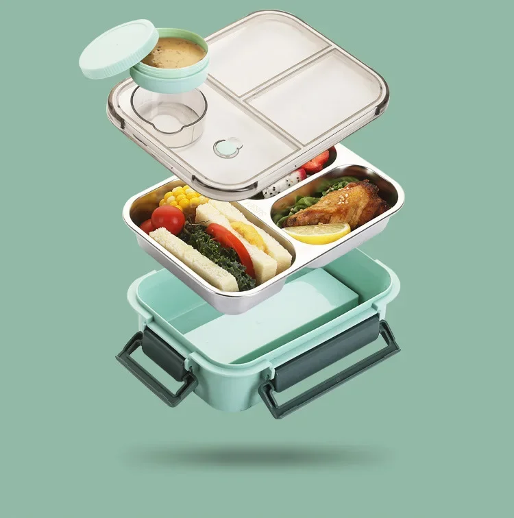 Insulated Lunch Container Compact Leak-Proof Meal Storage