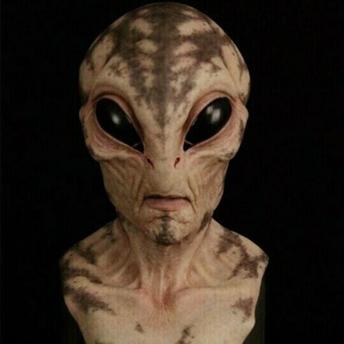 Realistische Alien Masker – Latex en Siliconen Halloween Masker voor Cosplay en Feesten