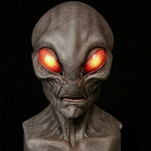 Realistische Alien Masker – Latex en Siliconen Halloween Masker voor Cosplay en Feesten