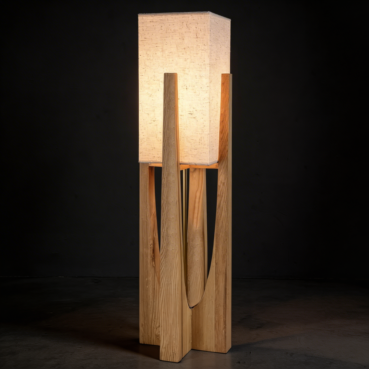 Wabi-Sabi Japanese Floor Lamp