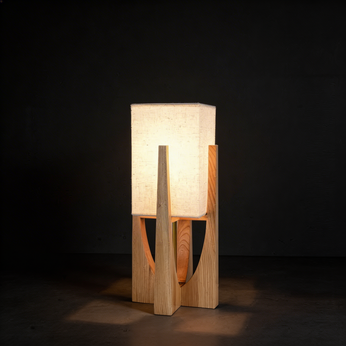 Wabi-Sabi Japanese Floor Lamp