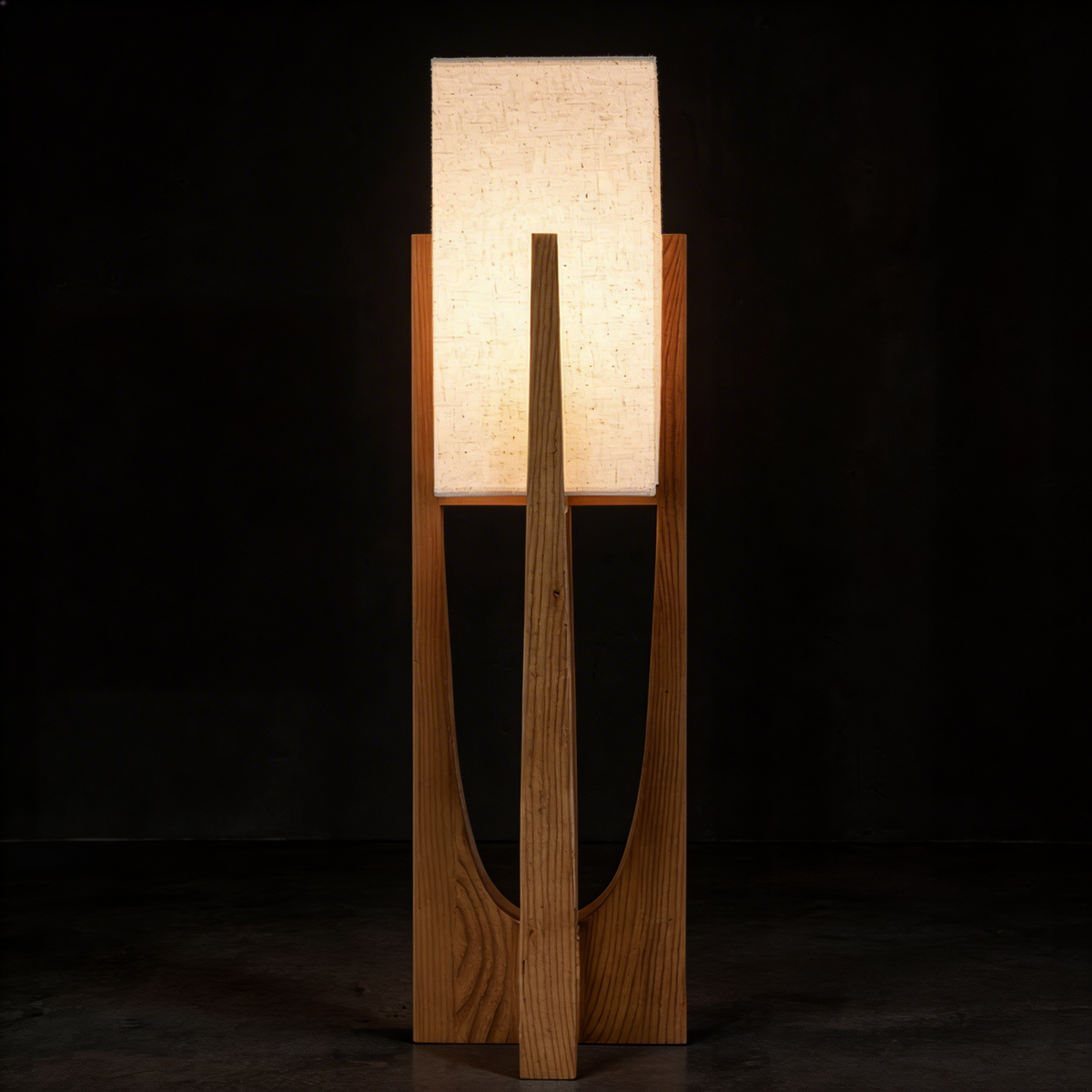 Wabi-Sabi Japanese Floor Lamp