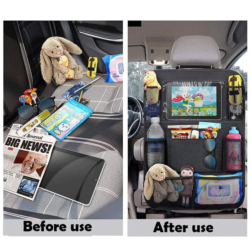 Carganizer™ - Houd Je Auto Netjes & Kinderen bezig - Organizer voor in de auto