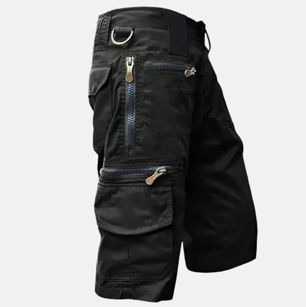 Utility Multi-Pocket Cargo Shorts
