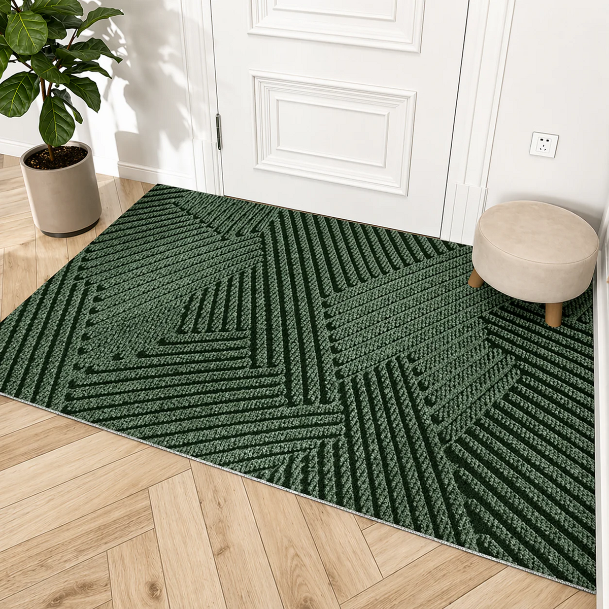 Scandinavian Non Slip Door Mat