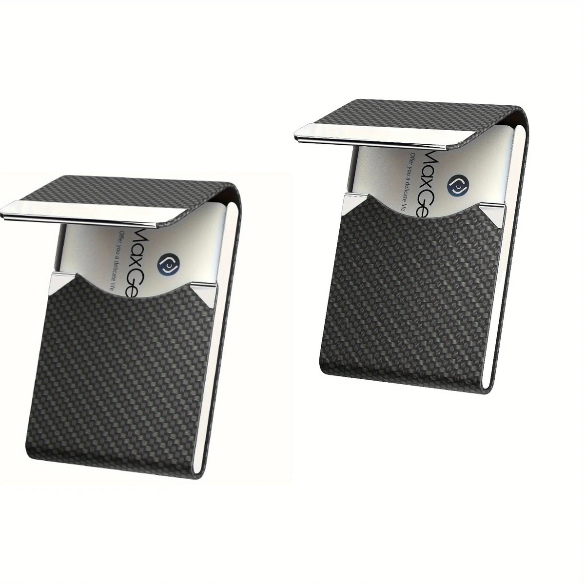 SteelGuard Business Card Holder