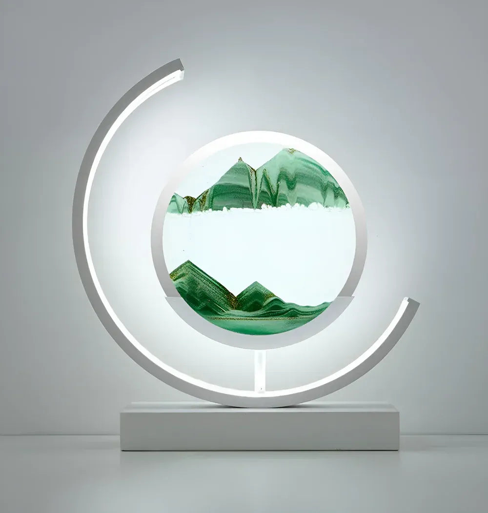LED Sand Art Table Lamp with Remote