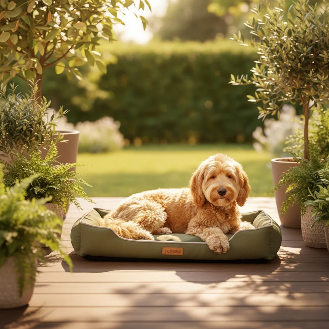 Foam Dog Bed with Washable Cover
