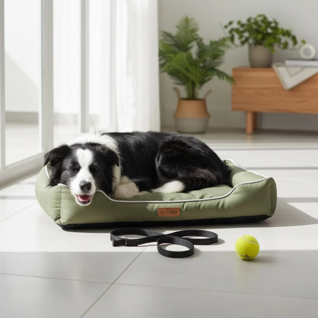 Foam Dog Bed with Washable Cover