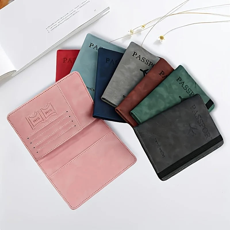 RFID Blocking Travel Wallet