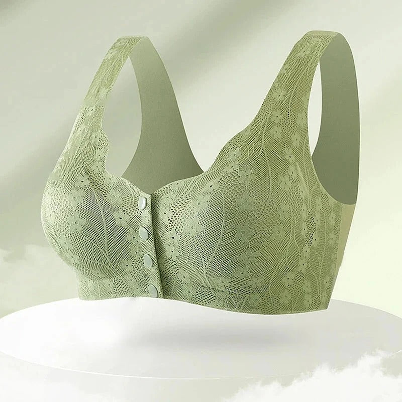 Front-Closure Wireless Comfort Bra