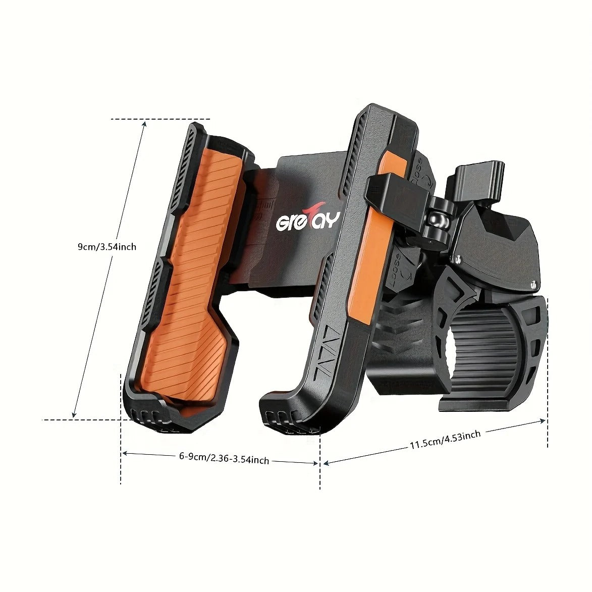 Quick-Release Bike Phone Holder