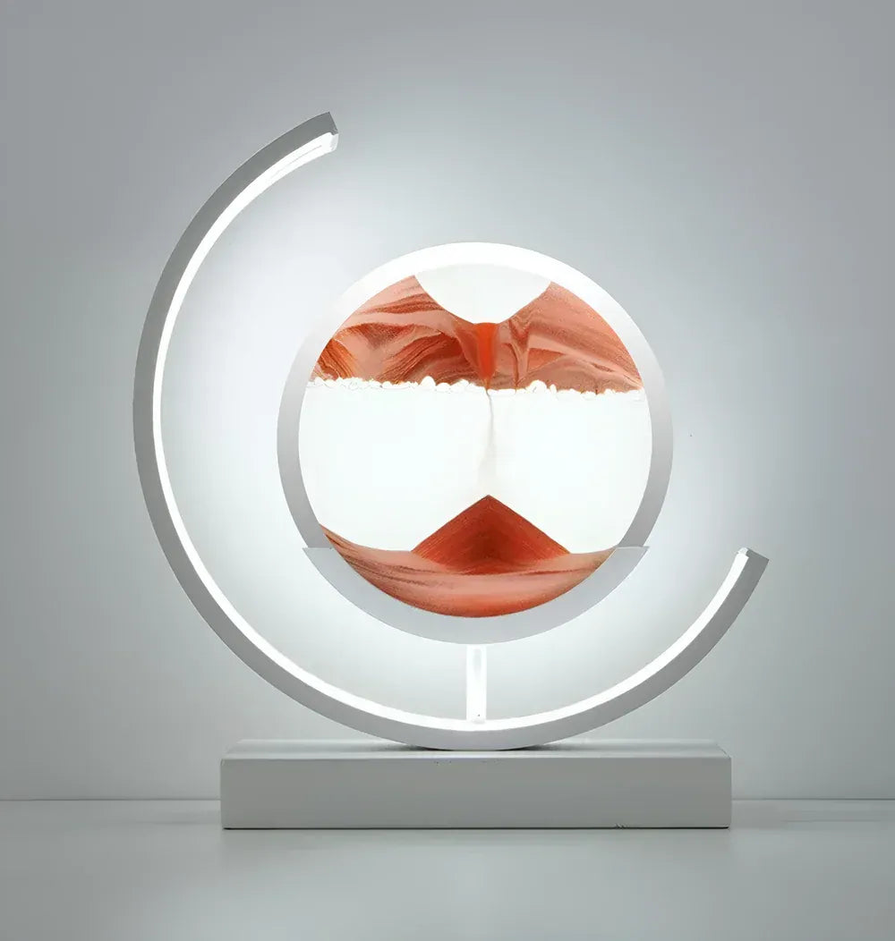 LED Sand Art Table Lamp with Remote