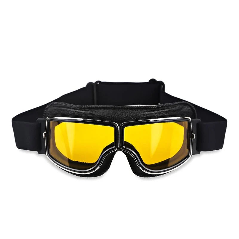 Motorcycle Goggles Over Prescription Glasses