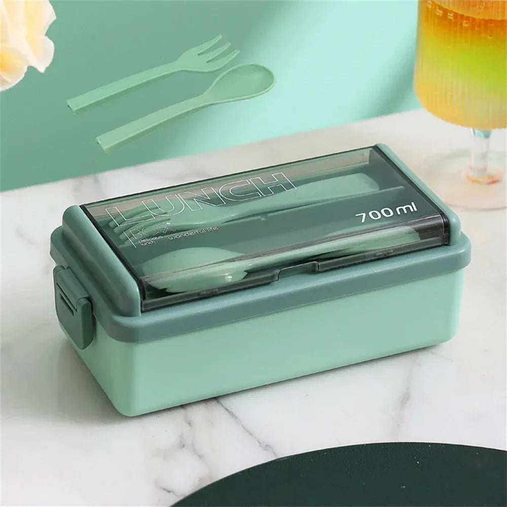 1400ml Double-Layer Bento Lunch Box